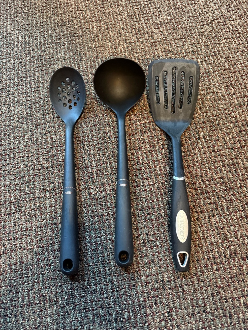 Cuisinart Black 3-Piece Nylon Cooking Utensil Set